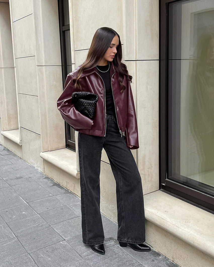LAVELI | LIVIA LEATHER JACKET